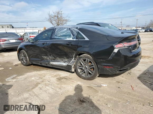 2015 Lincoln MKZ with VIN 3LN6L2J91FR620922, listed as a Copart auction lot 43745565 with Not provided miles and Salvage title. Bid and sale history available at DreamBid. Image 2.