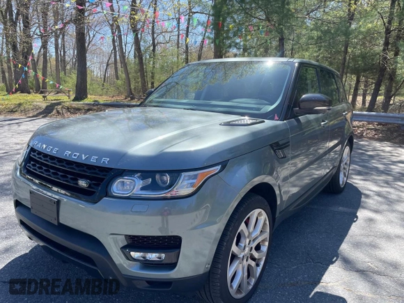 2014 Land Rover Range Rover Sport Supercharged with VIN SALWR2TF4EA398934, listed as a Copart auction lot 55441415 with 48,055 mi miles and Clean Title. Bid and sale history available at carsss.com. Image 1.