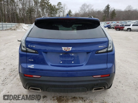 2023 Cadillac XT4 AWD Sport with VIN 1GYFZFR46PF121772, listed as a Copart auction lot 45653415 with 29,515 mi miles and Salvage Title. Bid and sale history available at carsss.com. Image 6.