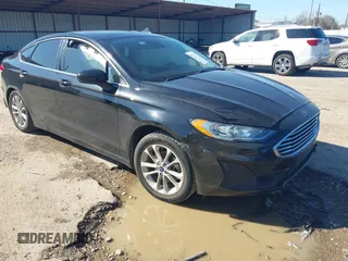 2020 Ford Fusion SE with VIN 3FA6P0HD7LR136178, listed as a IAAI auction lot 41676206 with 56,930 mi miles. Bid and sale history available at carsss.com. Image 1.