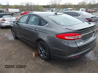 2018 Ford Fusion SE with VIN 3FA6P0HD5JR255697, listed as a IAAI auction lot 41902557 with 118,110 mi miles. Bid and sale history available at carsss.com. Image 3.