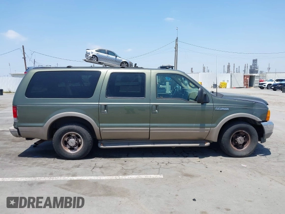 2001 Ford Excursion Limited with VIN 1FMNU42S91EA39377, listed as a IAAI auction lot 42359734 with 156,168 mi miles and . Bid and sale history available at DreamBid. Image 14.