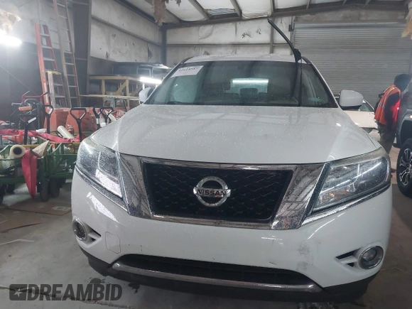 2016 Nissan Pathfinder S with VIN 5N1AR2MN1GC638872, listed as a IAAI auction lot 41614587 with 92,975 mi miles and . Bid and sale history available at DreamBid. Image 12.