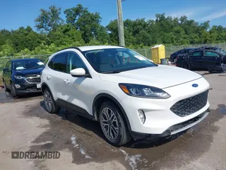 2021 Ford Escape SEL with VIN 1FMCU0H64MUA35113, listed as a IAAI auction lot 42552473 with 40,329 mi miles and . Bid and sale history available at DreamBid. Image 1.