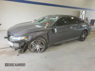 2021 Honda Accord Touring z VIN 1HGCV2F92MA013866, wystawiony jako Copart lot #55471655 z przebiegiem 42 049 mil mil oraz Szkody całkowita. Historia ofert i sprzedaży dostępna na DreamBid. Obrazek 1.