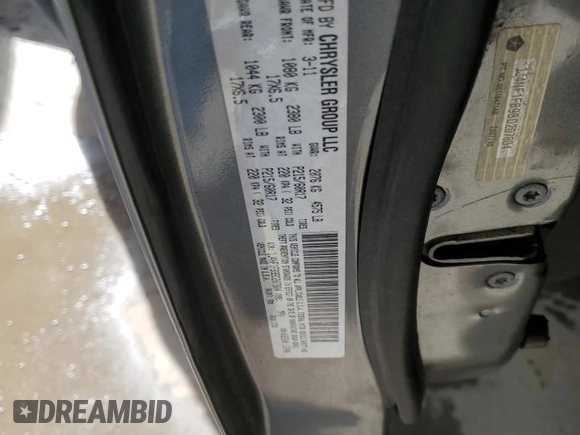 2011 Jeep Compass Latitude with VIN 1J4NF1FB9BD207804, listed as a Copart auction lot 53049285 with 168,163 mi miles and Salvage Title. Bid and sale history available at carsss.com. Image 14.
