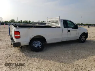 2008 Ford F-150 XL with VIN 1FTRF12228KF06584, listed as a Copart auction lot 51253315 with 128,244 mi miles and Salvage Title. Bid and sale history available at carsss.com. Image 3.