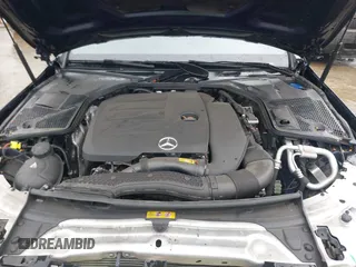 2021 Mercedes-Benz C 300 with VIN W1KWF8DB2MR637496, listed as a IAAI auction lot 41583647 with 38,746 mi miles and . Bid and sale history available at carsss.com. Image 10.
