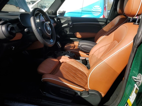 2023 MINI Hardtop Cooper SE with VIN WMW13DJ02P2T05559, listed as a Copart auction lot 47668075 with Not provided miles and Salvage title. Bid and sale history available at DreamBid. Image 7.