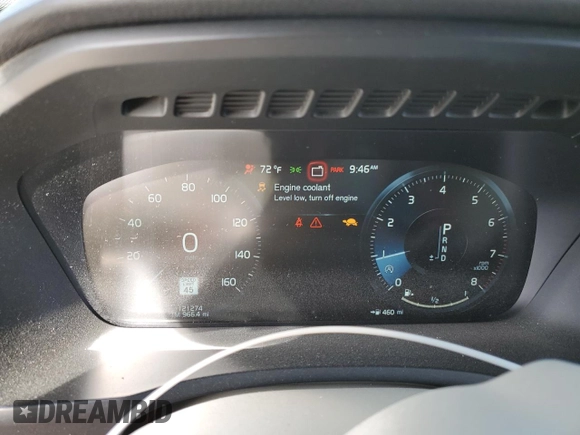 2017 Volvo XC90 Momentum with VIN YV4A22PK8H1155769, listed as a Copart auction lot 49626545 with 121,274 mi miles and Salvage Title. Bid and sale history available at carsss.com. Image 9.