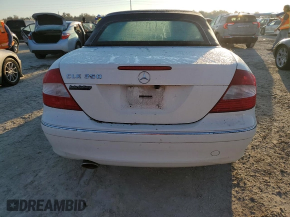 2009 Mercedes-Benz CLK-Class 3.5L with VIN WDBTK56G19T101390, listed as a Copart auction lot 78178774 with 0 mi miles and Salvage Title. Bid and sale history available at carsss.com. Image 6.