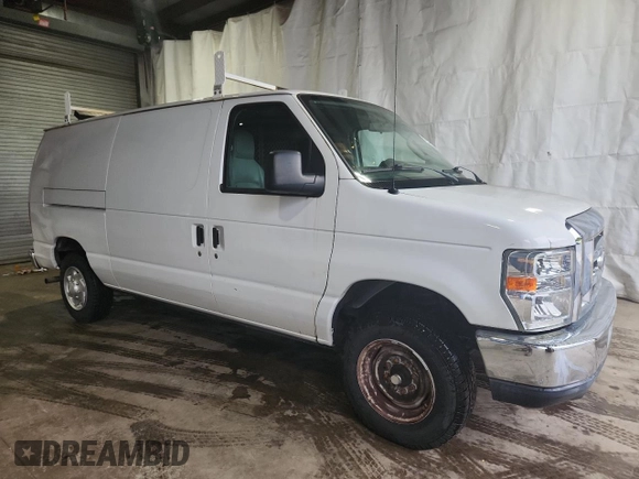 2014 Ford Econoline Cargo Commercial z VIN 1FTNE1EW9EDA49417, wystawiony jako Copart lot #57903895 z przebiegiem 39 300 mil mil oraz Czysty tytuł • Clean title. Historia ofert i sprzedaży dostępna na DreamBid. Obrazek 4.