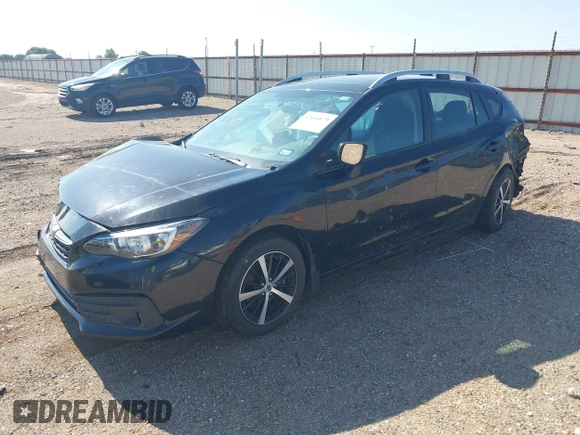 2020 Subaru Impreza Premium with VIN 4S3GTAD67L3712955, listed as a IAAI auction lot 42668679 with 69,300 mi miles and . Bid and sale history available at DreamBid. Image 20.