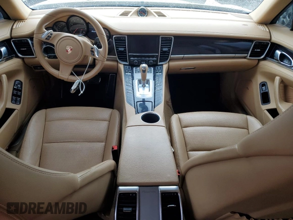 2015 Porsche Panamera 4 with VIN WP0AA2A73FL003376, listed as a Copart auction lot 47067405 with 92,308 mi miles and Salvage Title. Bid and sale history available at DreamBid. Image 8.