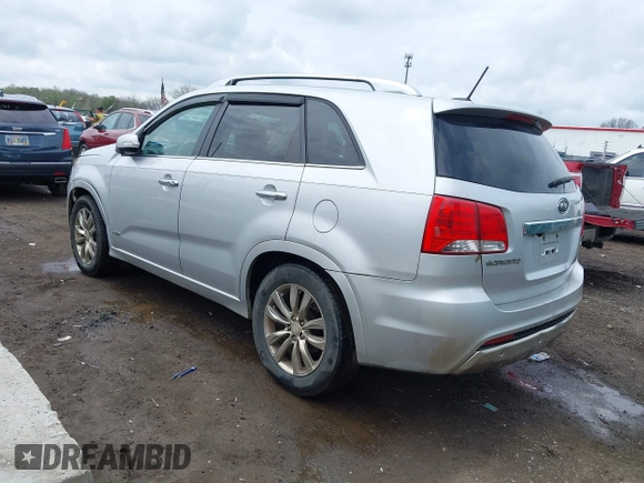 2011 Kia Sorento SX with VIN 5XYKWDA23BG136523, listed as a IAAI auction lot 42113753 with 255,916 mi miles and . Bid and sale history available at carsss.com. Image 3.