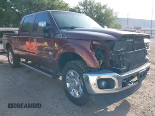 2015 Ford F-250 Lariat with VIN 1FT7W2BT2FEC10580, listed as a IAAI auction lot 42532148 with 105,172 mi miles and . Bid and sale history available at DreamBid. Image 1.