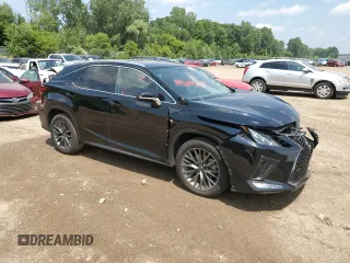 2021 Lexus RX 350 F Sport with VIN 2T2YZMDAXMC297790, listed as a Copart auction lot 63022735 with 76,819 mi miles and Clean title. Bid and sale history available at DreamBid. Image 4.