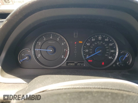 2011 Honda Accord Crosstour EX-L with VIN 5J6TF2H51BL006764, listed as a Copart auction lot 56467294 with 120,800 mi miles and Salvage Title. Bid and sale history available at carsss.com. Image 9.