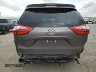 2017 Toyota Sienna LE Auto Access Seat with VIN 5TDKZ3DC4HS831577, listed as a Copart auction lot 47411595 with 115,621 mi miles and Salvage Title. Bid and sale history available at DreamBid. Image 6.