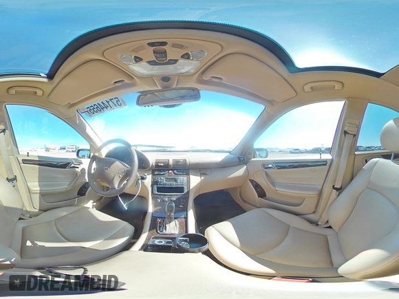 2004 Mercedes-Benz C 240 с VIN WDBRF61J64A616073, выставлен на аукционе Copart как лот 57144655 с пробегом 106 066 миль миль и Списание • Salvage title. История ставок и продаж доступна на DreamBid. Изображение 14.