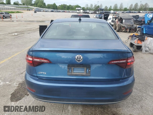 2020 Volkswagen Jetta S with VIN 3VWCB7BU4LM017849, listed as a Copart auction lot 55959285 with 57,125 mi miles and Salvage title. Bid and sale history available at DreamBid. Image 6.