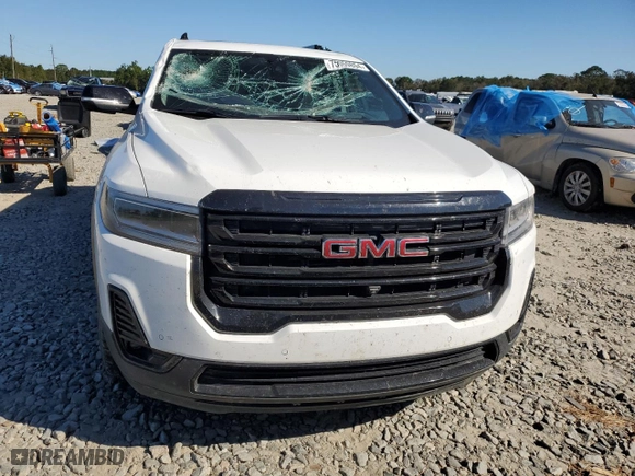 2022 GMC Acadia SLT with VIN 1GKKNMLS8NZ150248, listed as a Copart auction lot 75059894 with 35,158 mi miles and Salvage Title. Bid and sale history available at carsss.com. Image 5.