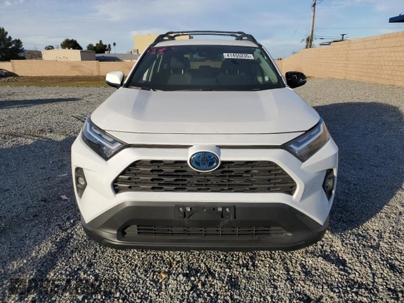 2023 Toyota RAV4 Hybrid XLE with VIN 2T3UWRFV2PW175511, listed as a Copart auction lot 41455235 with 17,378 mi miles and Salvage Title. Bid and sale history available at carsss.com. Image 5.
