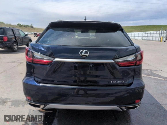 2022 Lexus RX 350 with VIN 2T2HZMDA5NC335640, listed as a Copart auction lot 56891005 with 39,971 mi miles and Salvage title. Bid and sale history available at DreamBid. Image 6.