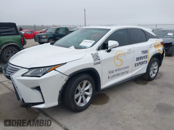 2016 Lexus RX 350 with VIN 2T2BZMCA5GC032156, listed as a IAAI auction lot 41623595 with 133,103 mi miles and . Bid and sale history available at DreamBid. Image 16.