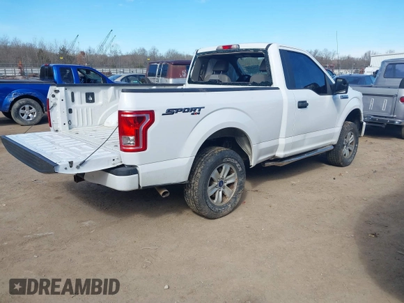 2016 Ford F-150 XL with VIN 1FTMF1E87GFD49202, listed as a IAAI auction lot 41667078 with 70,527 mi miles and . Bid and sale history available at DreamBid. Image 4.