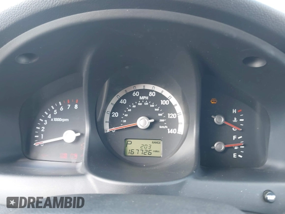2005 Kia Sportage LX with VIN KNDJE723257122055, listed as a IAAI auction lot 42192102 with 167,726 mi miles and . Bid and sale history available at carsss.com. Image 7.