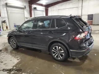 2024 Volkswagen Tiguan S with VIN 3VVFB7AX3RM047267, listed as a Copart auction lot 46821515 with 28,858 mi miles and Salvage Title. Bid and sale history available at carsss.com. Image 2.