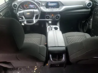 2019 Chevrolet Blazer with VIN 3GNKBBRA7KS691718, listed as a Copart auction lot 43977155 with 54,931 mi miles and Salvage Title. Bid and sale history available at carsss.com. Image 8.