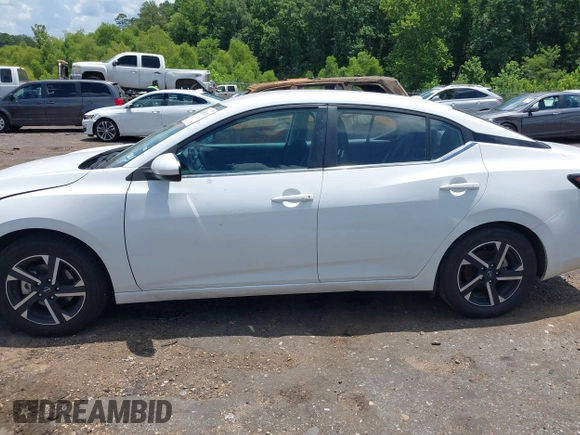 2024 Nissan Sentra SV with VIN 3N1AB8CV4RY348832, listed as a IAAI auction lot 42665119 with 35,994 mi miles and . Bid and sale history available at DreamBid. Image 14.