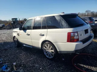 2006 Land Rover Range Rover Sport SC with VIN SALSH23406A981597, listed as a Copart auction lot 87433904 with 222,080 mi miles and Salvage Title. Bid and sale history available at carsss.com. Image 2.