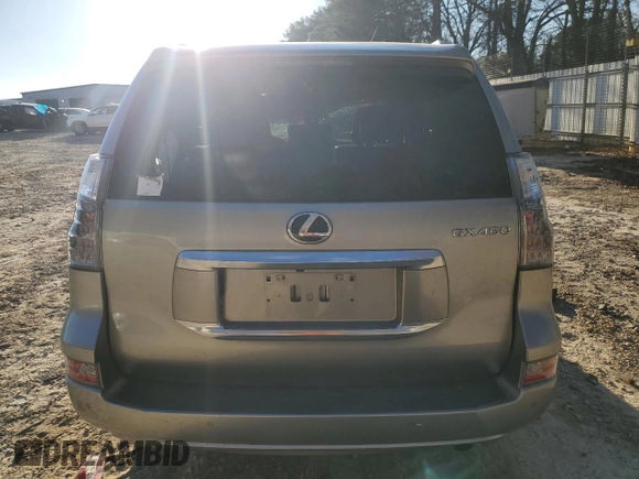 2022 Lexus GX with VIN JTJAM7BX9N5326947, listed as a Copart auction lot 45938845 with 27,524 mi miles and Salvage Title. Bid and sale history available at carsss.com. Image 6.