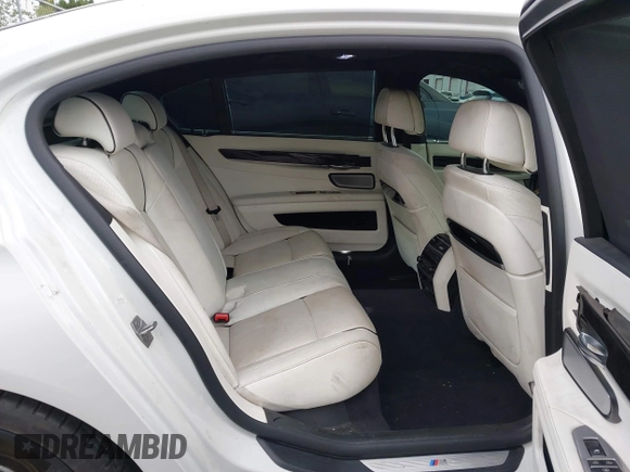 2013 BMW 7 Series 750Li xDrive with VIN WBAYF8C5XDD139832, listed as a IAAI auction lot 42110322 with 149,453 mi miles and . Bid and sale history available at DreamBid. Image 8.