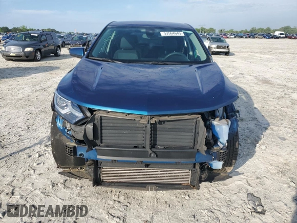 2021 Chevrolet Equinox LT with VIN 3GNAXKEV9ML386515, listed as a Copart auction lot 53564645 with 110,722 mi miles and Salvage title. Bid and sale history available at DreamBid. Image 5.