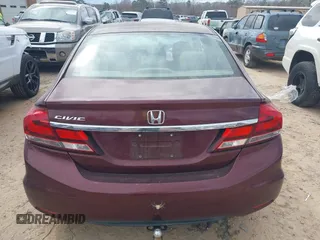2014 Honda Civic Sedan EX with VIN 19XFB2F87EE041172, listed as a IAAI auction lot 41690179 with 111,019 mi miles. Bid and sale history available at carsss.com. Image 16.