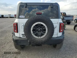 2023 Ford Bronco with VIN 1FMEE5DP5PLA95882, listed as a Copart auction lot 44057865 with 32,410 mi miles and Salvage Title. Bid and sale history available at DreamBid. Image 6.