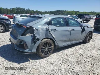 2021 Honda Civic Sport with VIN SHHFK7H49MU209490, listed as a Copart auction lot 53316845 with 65,774 mi miles and Non Repairable. Bid and sale history available at DreamBid. Image 3.
