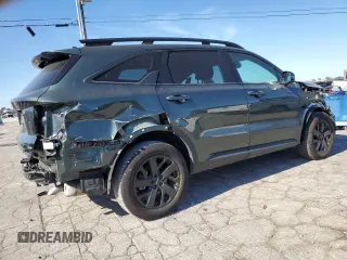 2023 Kia Sorento X-Line S with VIN 5XYRLDLC1PG227648, listed as a Copart auction lot 80270424 with 10,097 mi miles and Clean Title. Bid and sale history available at carsss.com. Image 3.