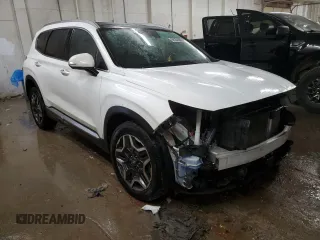 2022 Hyundai Santa Fe Limited with VIN 5NMS44AL0NH477029, listed as a Copart auction lot 88250595 with 79,712 mi miles and Salvage Title. Bid and sale history available at carsss.com. Image 4.