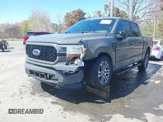 2021 Ford F-150 XL with VIN 1FTEW1EP0MFA56166, listed as a IAAI auction lot 41858793 with 48,498 mi miles and . Bid and sale history available at DreamBid. Image 17.