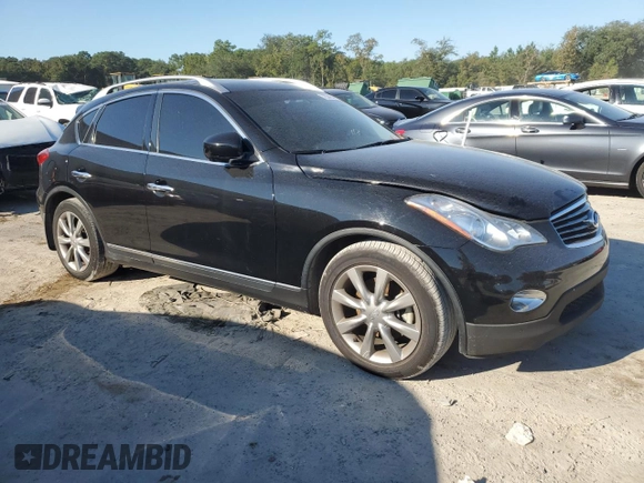2014 Infiniti QX50 Journey with VIN JN1BJ0HP5EM210541, listed as a Copart auction lot 72334234 with 108,346 mi miles and Salvage Title. Bid and sale history available at carsss.com. Image 4.