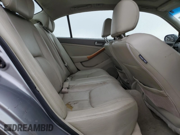 2004 Infiniti G35 w/Leather z VIN JNKCV51F04M715114, wystawiony jako Copart lot #45109415 z przebiegiem 244 446 mil mil oraz Szkoda całkowita • Salvage title. Historia ofert i sprzedaży dostępna na DreamBid. Obrazek 10.