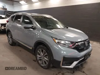 2022 Honda CR-V Touring with VIN 2HKRW2H98NH609948, listed as a IAAI auction lot 39272877 with 400 mi miles. Bid and sale history available at carsss.com. Image 1.