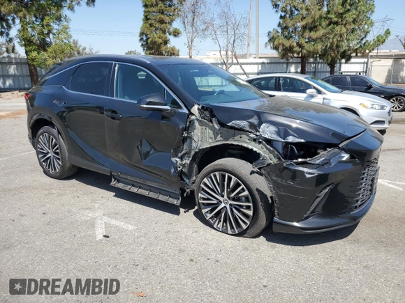 2024 Lexus RX 350 z VIN 2T2BAMBAXRC024971, wystawiony jako Copart lot #61407845 z przebiegiem 30 664 mil mil oraz Szkoda całkowita • Salvage title. Historia ofert i sprzedaży dostępna na DreamBid. Obrazek 4.