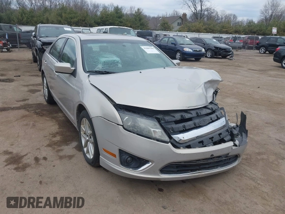 2010 Ford Fusion SEL with VIN 3FAHP0JGXAR119899, listed as a IAAI auction lot 41889286 with 159,834 mi miles. Bid and sale history available at carsss.com. Image 1.