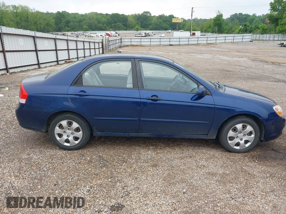 2008 Kia Spectra SX with VIN KNAFE121485518129, listed as a IAAI auction lot 42038466 with 136,642 mi miles. Bid and sale history available at carsss.com. Image 13.